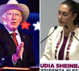 Claudia Sheinbaum y Ken Salazar