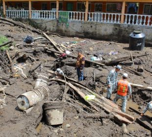 91 personas continúan albergadas en Jilotzingo, Edomex -