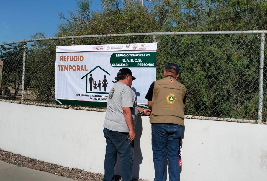 Abrirán refugios temporales en La Paz por tormenta tropical Ileana