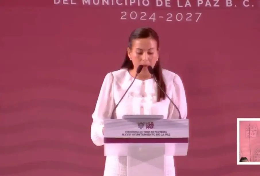 Anuncia Milena Quiroga el agua Bienestar para La Paz-