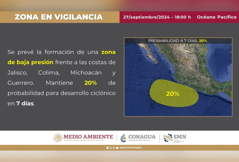 Huracán John, nuevo ciclón en el Pacífico los próximos días