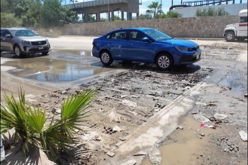 Calles dañadas-