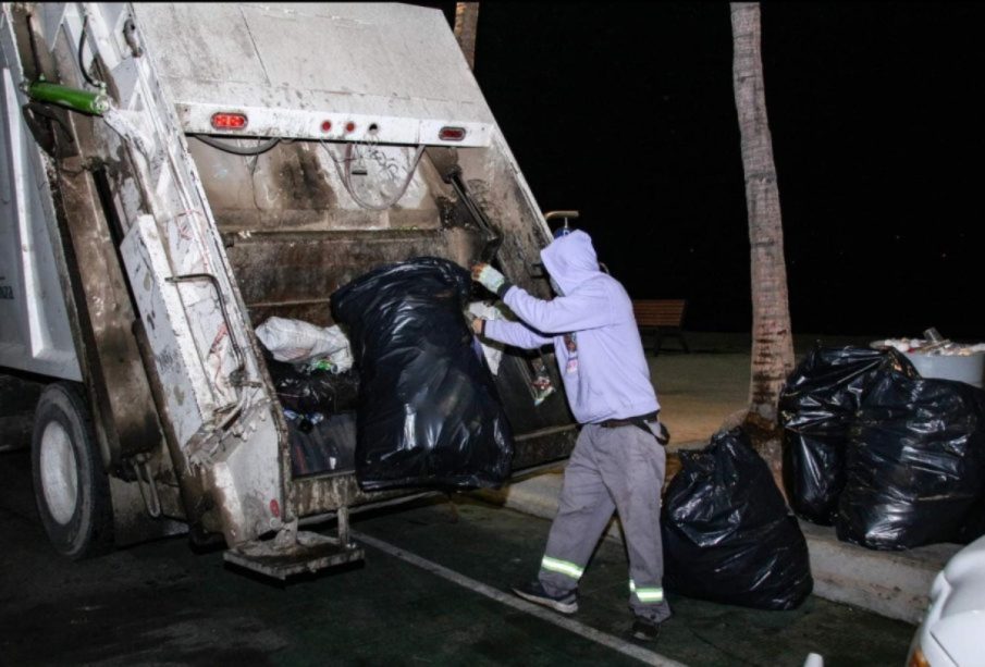 Recolección de basura.