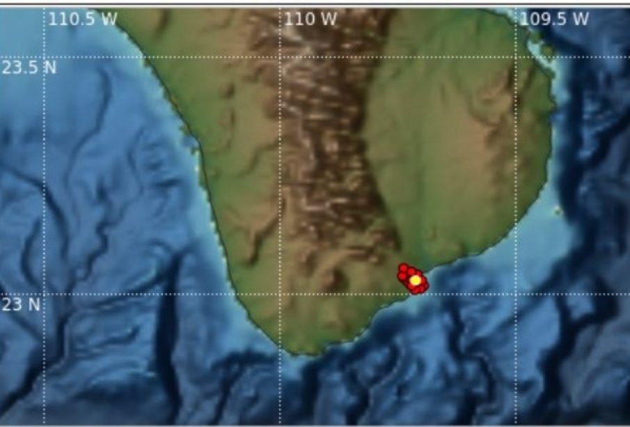 Los Cabos tiembla sin parar: otro sismo se registró este martes