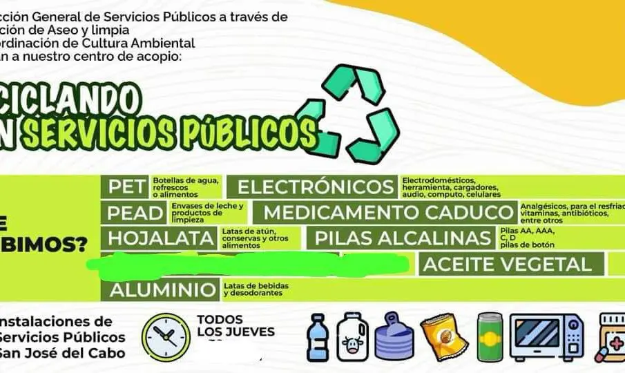Campaña “Reciclando con Servicios Públicos”