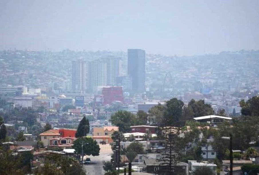 Contaminación en Tijuana por mala calidad del aire