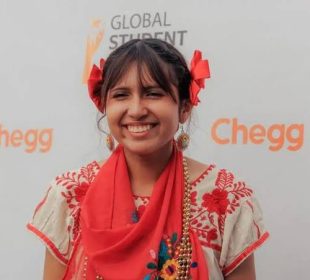 Ángela Elena Olazarán Laureano, ganadora del Global Student Prize 2024