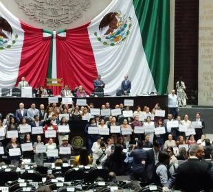 Cámara de Diputados en votación