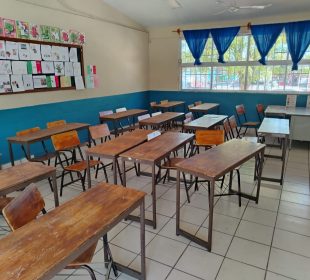 Salón de clases vacío