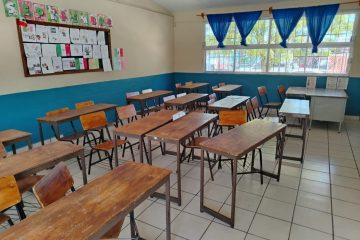 Salón de clases vacío