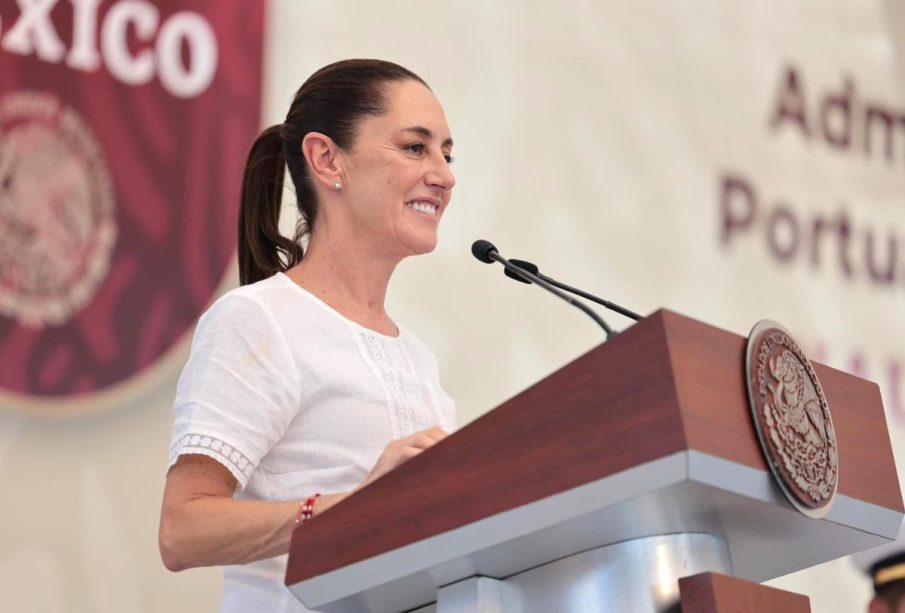 Claudia Sheinbaum anuncia en rueda de prensa que vivirá en Palacio Nacional