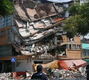 Edificio colapsado