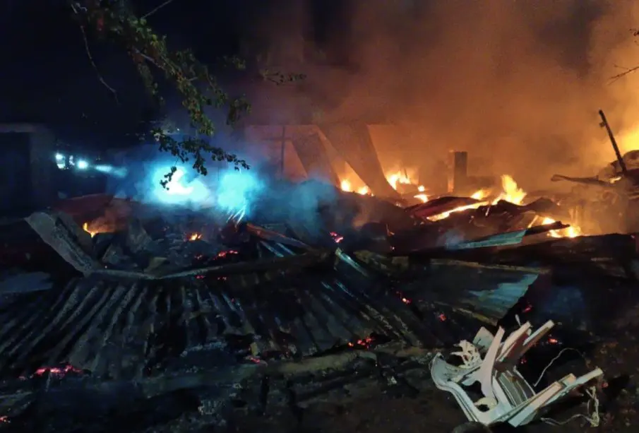 Incendio.
