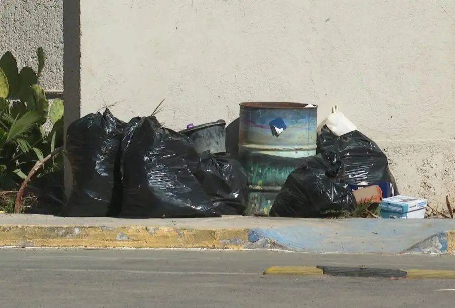 Basura en San José del Cabo.