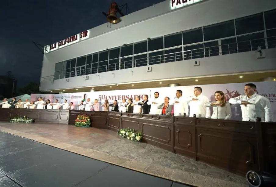 Conmemoración de 50 años del estado de BCS