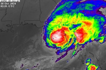 Huracán Milton de categoría 3 toca tierra en Florida