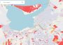 Visor Urbano La Paz, un mapa con datos catastrales y predial