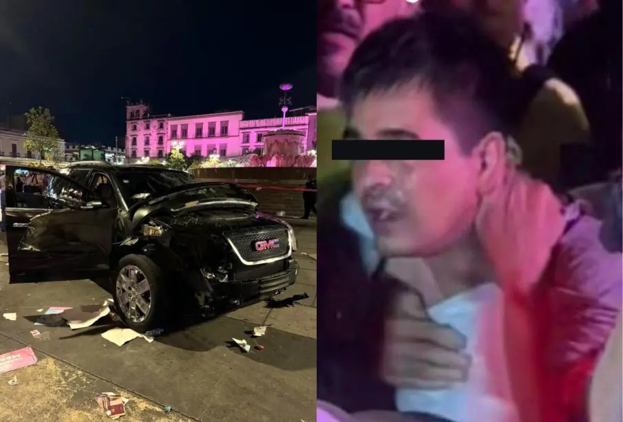 Camioneta y sujeto responsables del atropellamiento masivo en Catedral Guadalajara