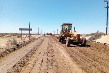 Camino a Benito Juárez en Mulegé