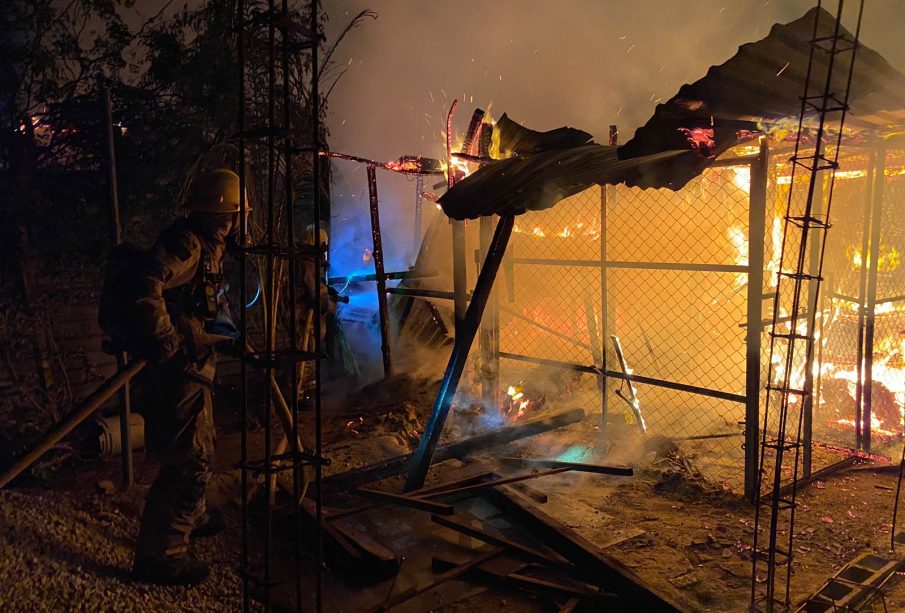 Incendio de vivienda