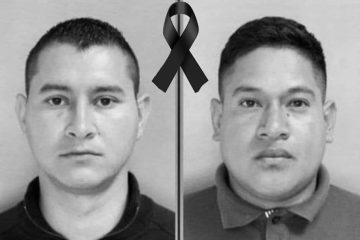 José Gabriel Morales Meza y Yair Radilla Flores, elementos de policía estatal