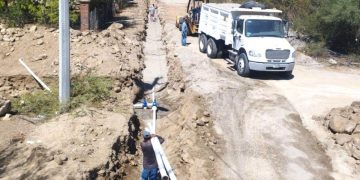 Red de agua potable en Caduaño