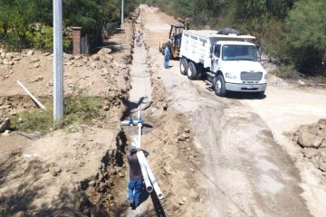 Red de agua potable en Caduaño