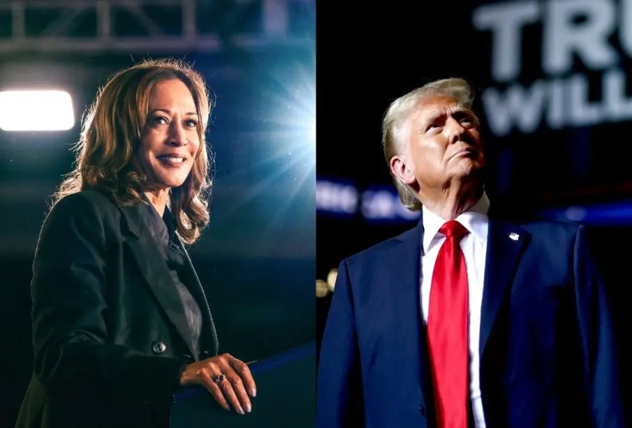 Kamala y Trump a unos días de las elecciones de Estados Unidos