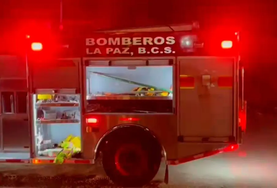 Unidad del H. Cuerpo de Bomberos de La Paz