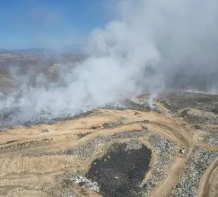 Controlan incendio en La Candelaria y preparan cierre operativos