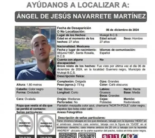Cedula de desaparecido