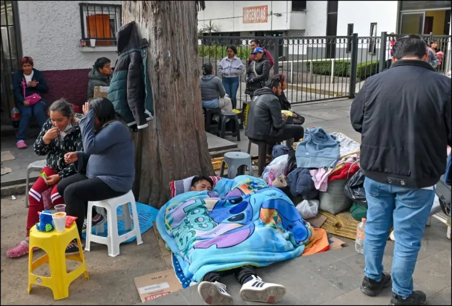 Crisis sanitaria en México.