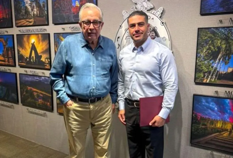 García Harfuch y el gobernador de Sinaloa