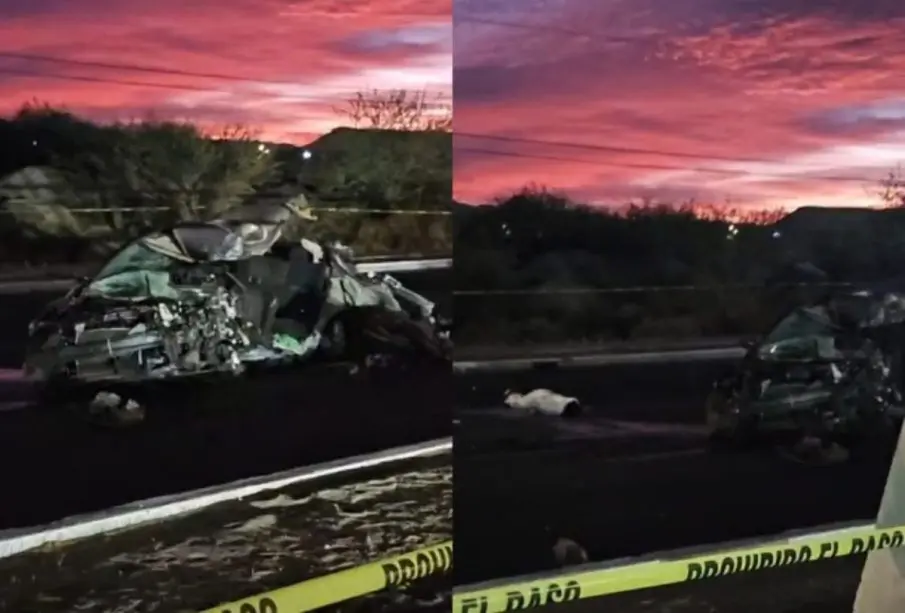 Accidente fatal en bulevar Pino Pallas , La Paz, BCS