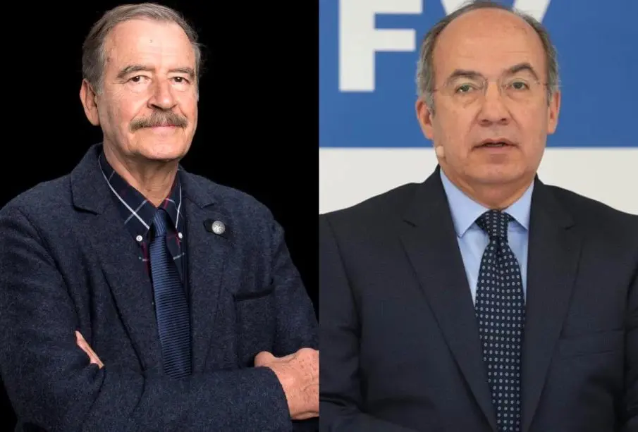 Vicente Fox y Felipe Calderón, expresidentes de México