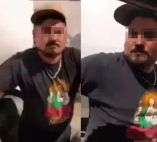 El operador de una pipa de agua en Los Cabos fue captado en video agrediendo a un automovilista que intentaba documentar los daños a su vehículo.