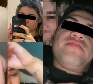 Marie “N” denunció públicamente a Luis “N”, agente activo de la Policía Estatal en Baja California Sur, a quien señaló por agresión física y psicológica durante su relación.