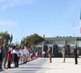Conmemoración del Día de la Bandera en La Paz