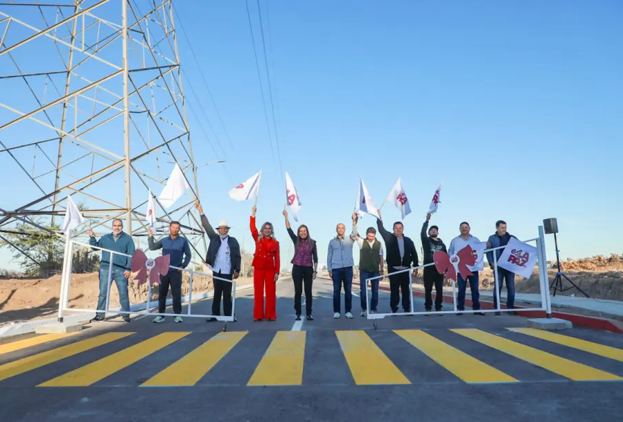 Milena Quiroga inaugura pavimentación de Altamira y Santa Rosa