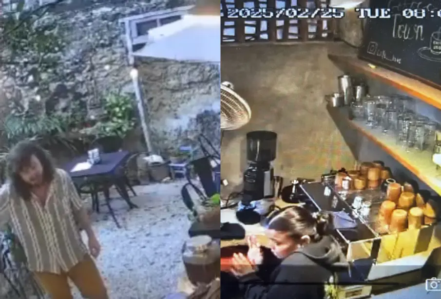 Extranjero agrede a empleada