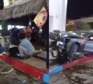 Fuerte accidente en Cabo San Lucas, previo a Spring Breake