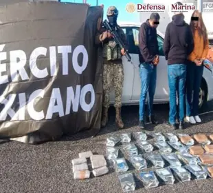 Incautación de 42 kilos de fentanilo en Tecate.