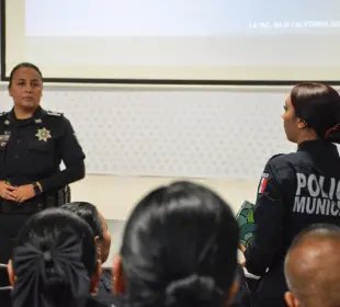 Curso a policías municipales sobre Perspectiva de Género