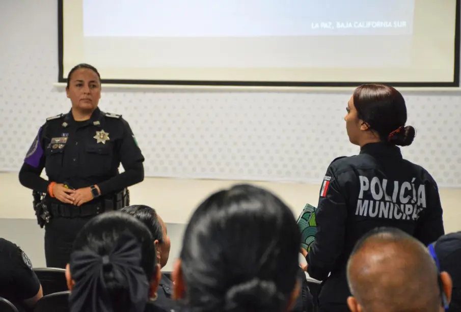 Curso a policías municipales sobre Perspectiva de Género