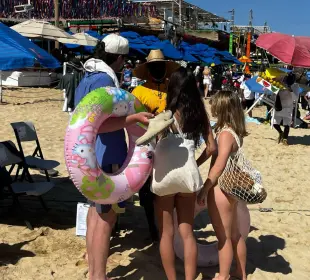 Saldo blanco en durante Spring Break en Los Cabos