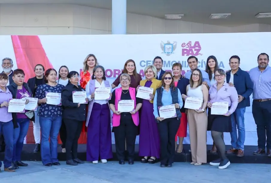 Funcionarias mujeres del Ayuntamiento de La Paz, BCS
