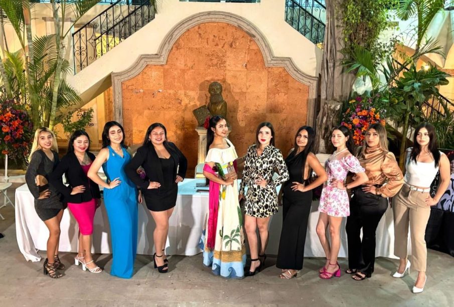 Candidatas del certamen Reinas de las Fiestas Tradicionales