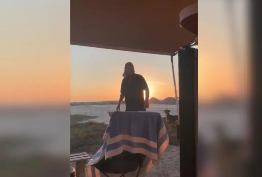Altercado en playa de San Pedrito.