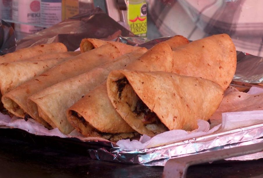 Tacos de pescado en La Paz