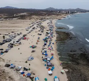 Playas de Los Cabos reciben 140 mil visitante